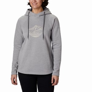 Columbia Hart Mountain™ Graphic Hoodie Dam Grå (LTOIR3407)